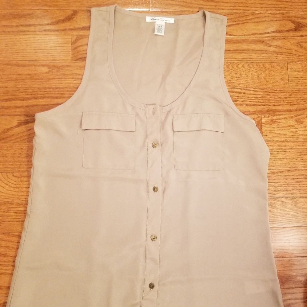 🔴🔴Kenneth Cole Button Down Tank🔴🔴